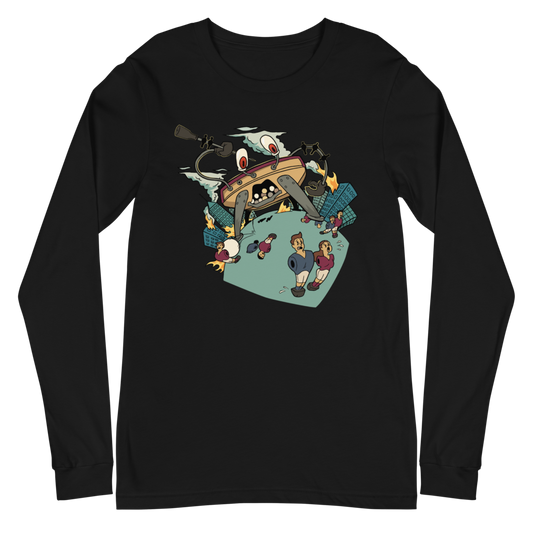 Crabby Attitude Long Sleeve Tee