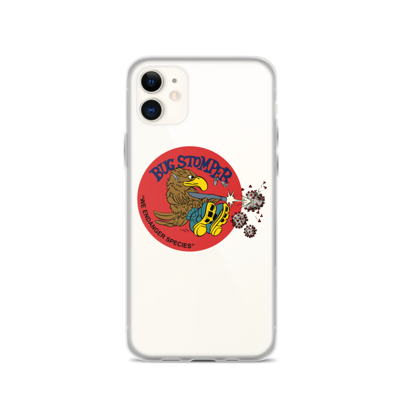 Nait Risk COVID Stomper iPhone Case