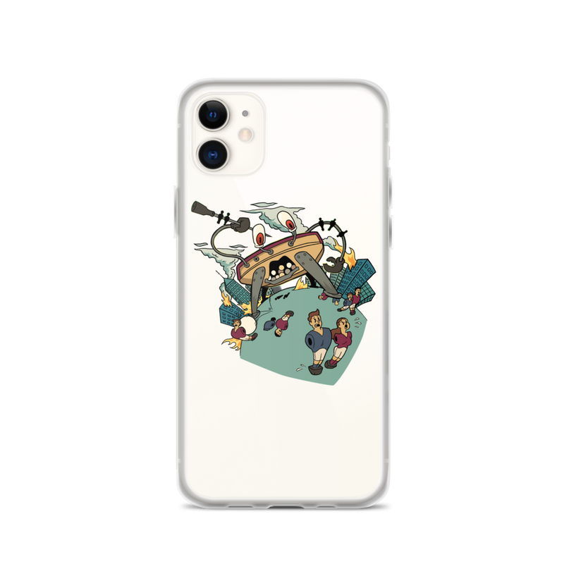 Nait Risk Crabby Attitude iPhone Case