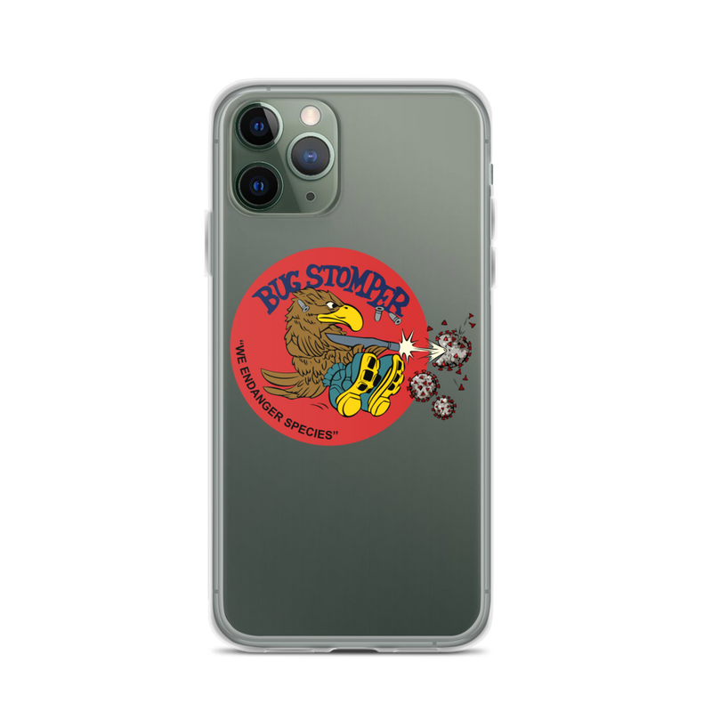 Nait Risk COVID Stomper iPhone Case