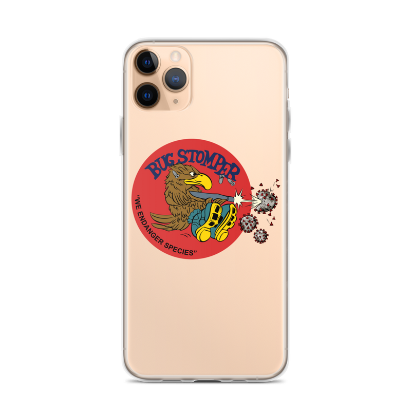 Nait Risk COVID Stomper iPhone Case