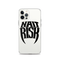 Nait Risk iPhone Case Dark