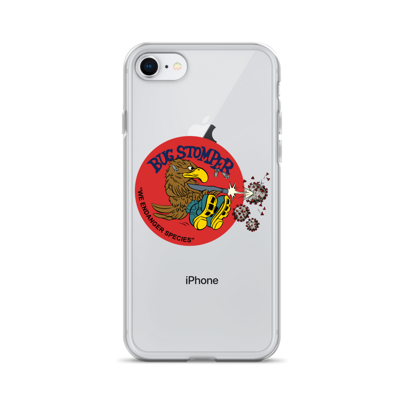 Nait Risk COVID Stomper iPhone Case