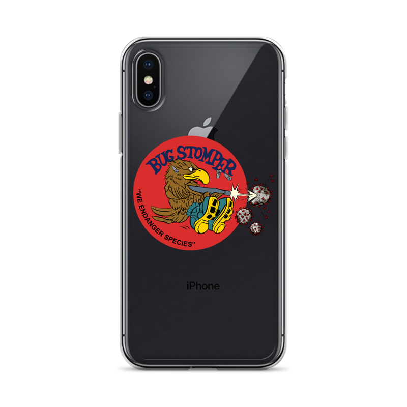 Nait Risk COVID Stomper iPhone Case