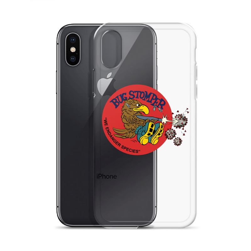 Nait Risk COVID Stomper iPhone Case