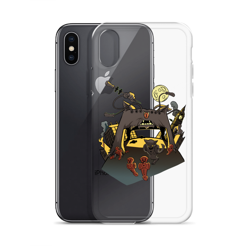 Nait Risk Full Moon iPhone Case