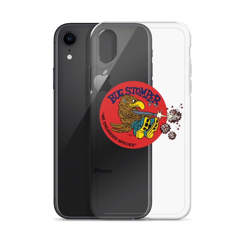 Nait Risk COVID Stomper iPhone Case