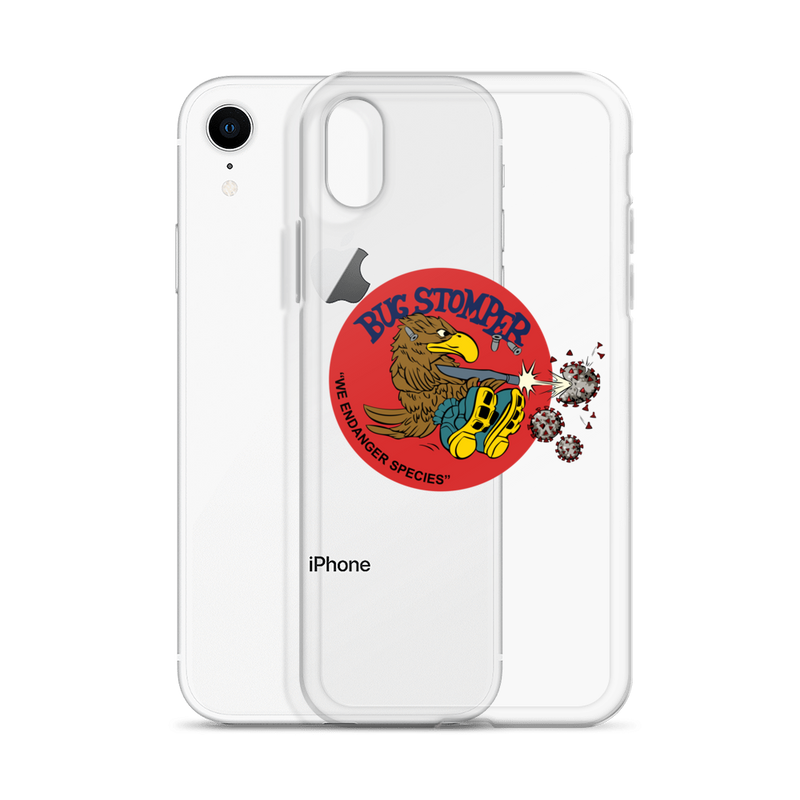 Nait Risk COVID Stomper iPhone Case