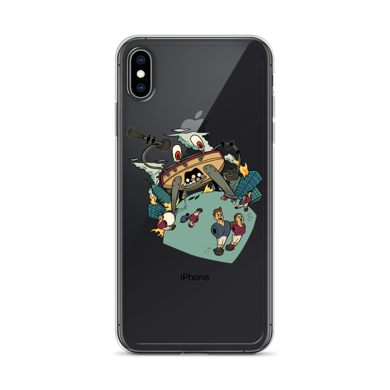 Nait Risk Crabby Attitude iPhone Case