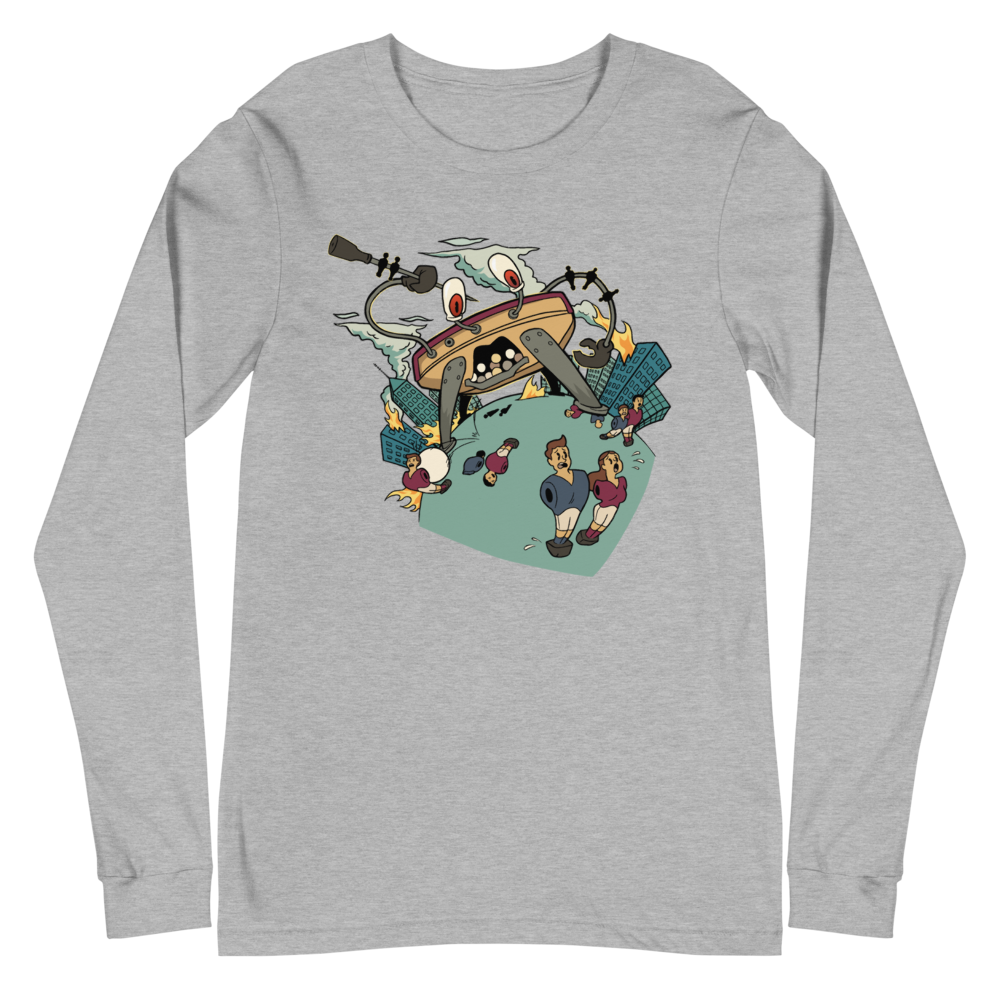 Crabby Attitude Long Sleeve Tee