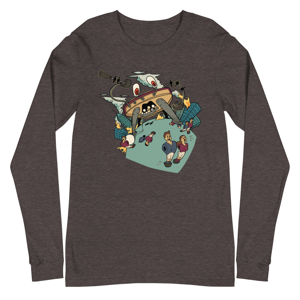Crabby Attitude Long Sleeve Tee