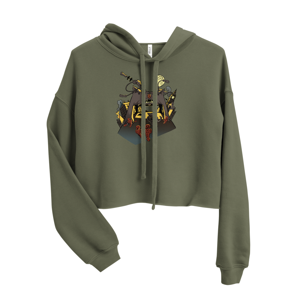 Full Moon Crop Hoodie