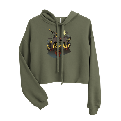 Full Moon Crop Hoodie