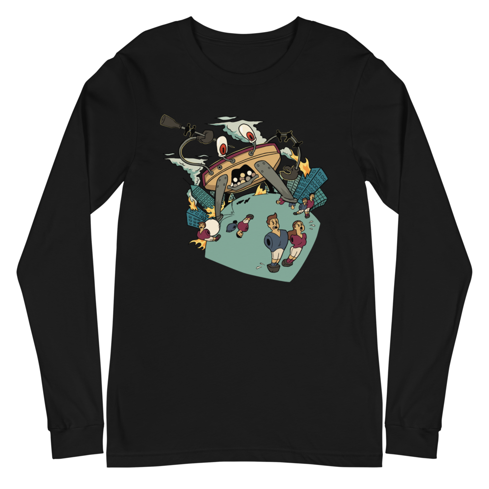 Crabby Attitude Long Sleeve Tee