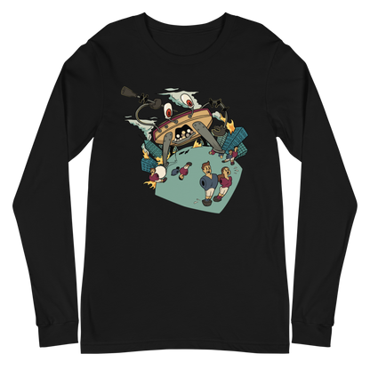 Crabby Attitude Long Sleeve Tee