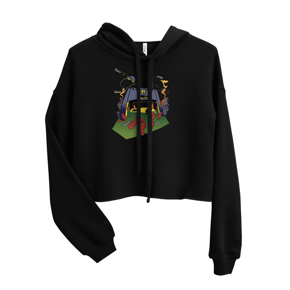 TableZilla Crop Hoodie