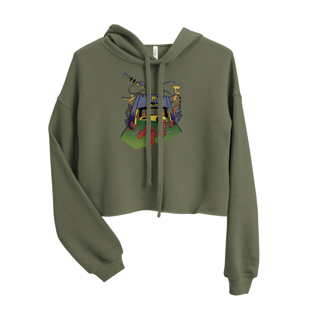 TableZilla Crop Hoodie