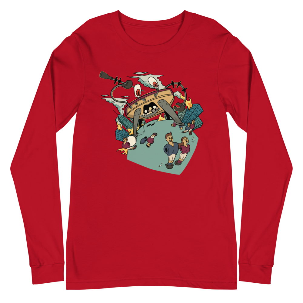 Crabby Attitude Long Sleeve Tee