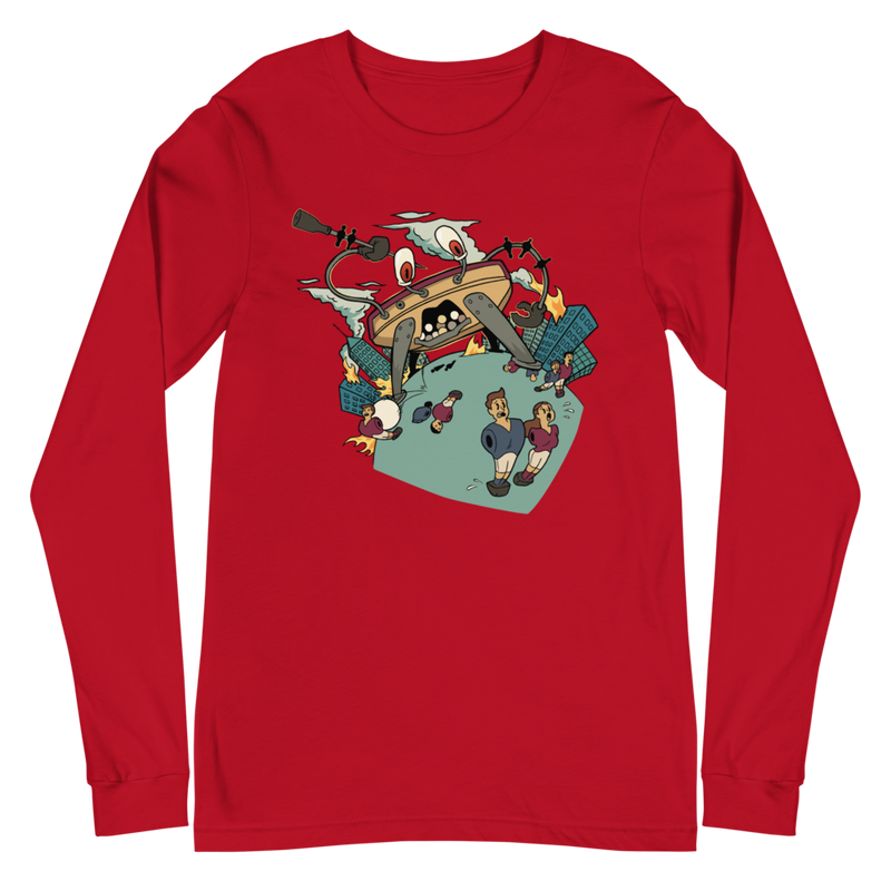 Nait Risk Crabby Attitude Long Sleeve Tee