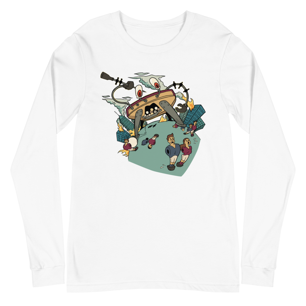 Crabby Attitude Long Sleeve Tee