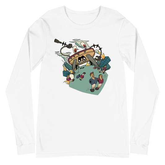 Crabby Attitude Long Sleeve Tee