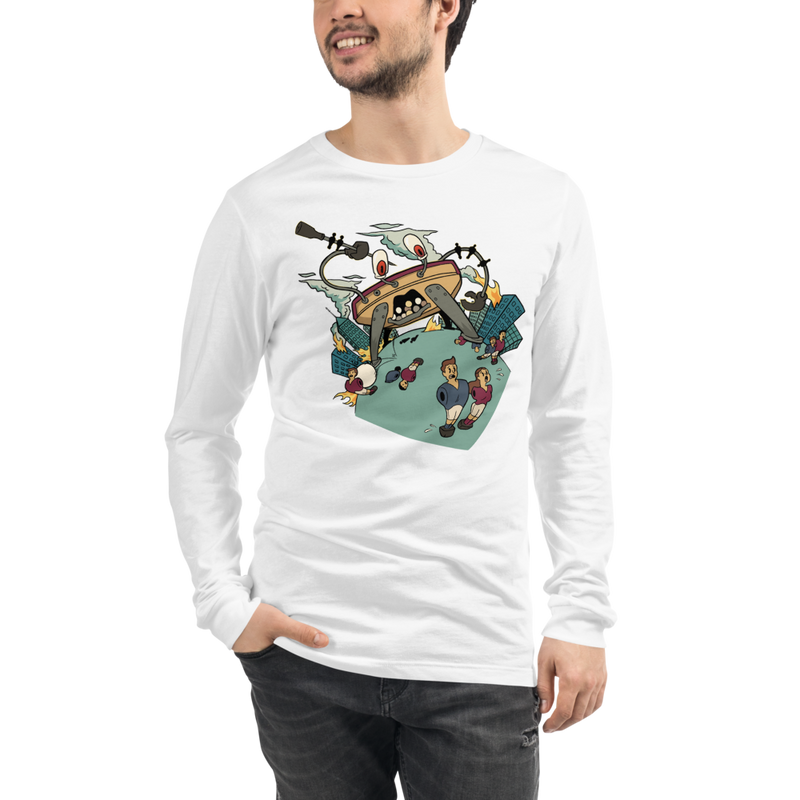 Nait Risk Crabby Attitude Long Sleeve Tee