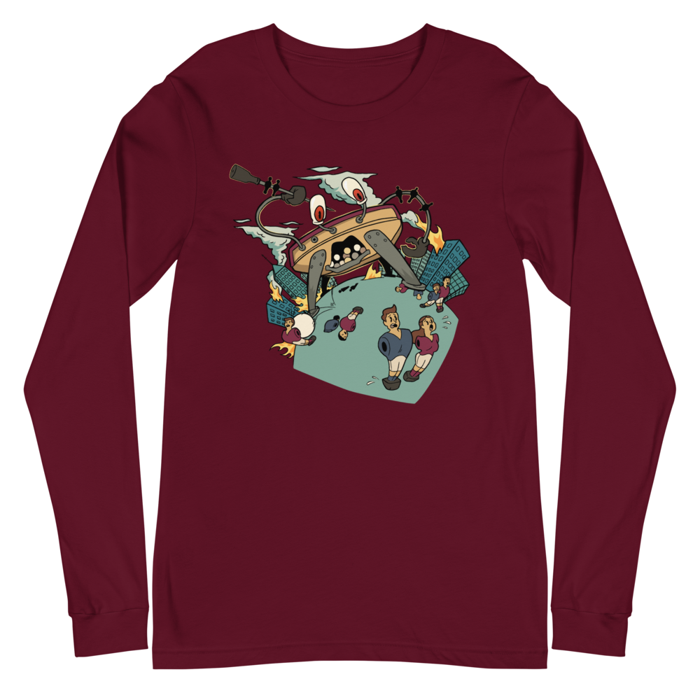 Crabby Attitude Long Sleeve Tee