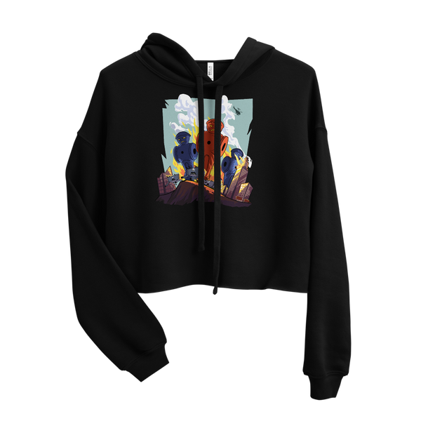 Nait Risk The Tables Have Turned Crop Hoodie