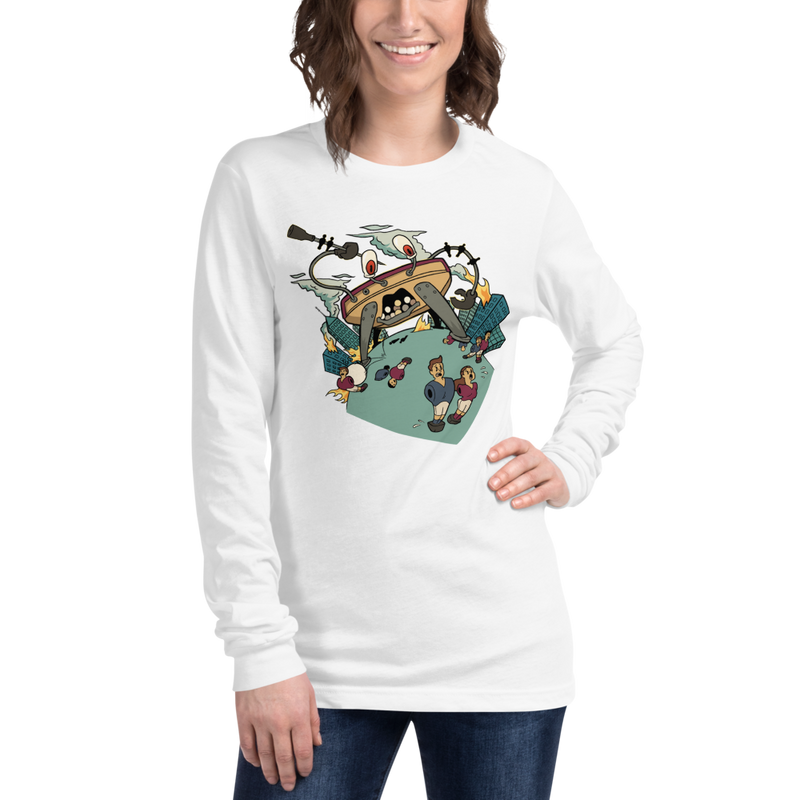 Nait Risk Crabby Attitude Long Sleeve Tee