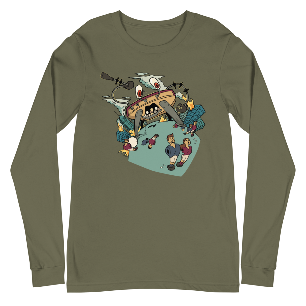 Crabby Attitude Long Sleeve Tee