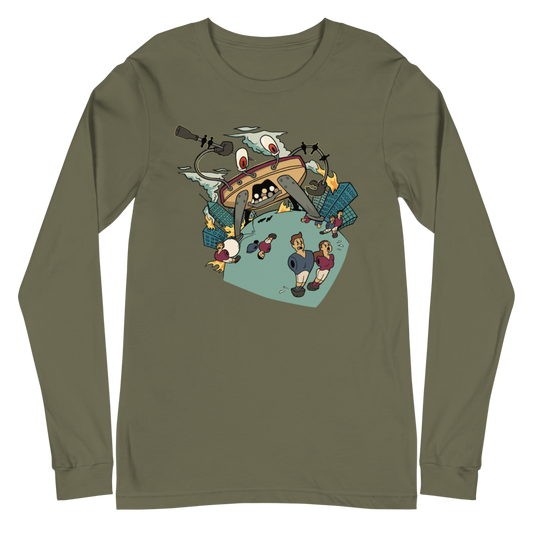 Crabby Attitude Long Sleeve Tee