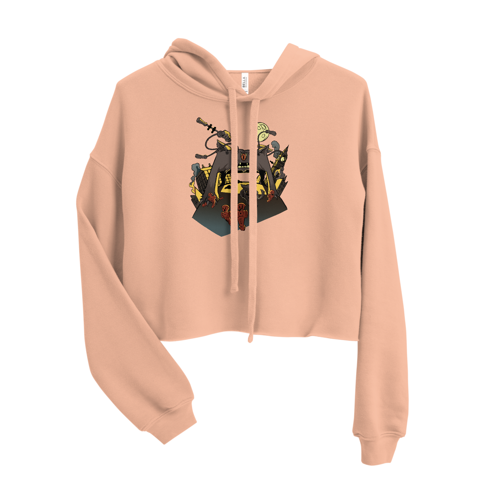 Full Moon Crop Hoodie
