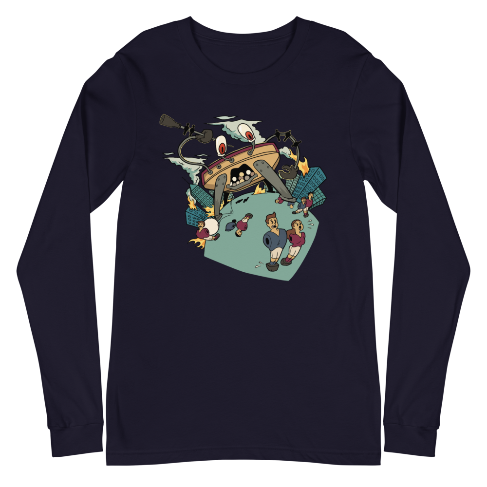 Crabby Attitude Long Sleeve Tee