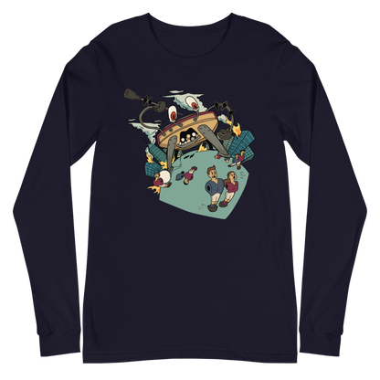 Crabby Attitude Long Sleeve Tee