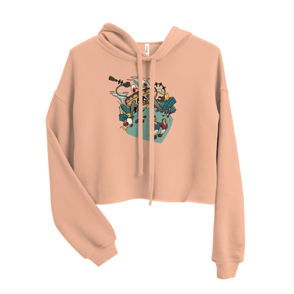 Crabby Attitude Crop Hoodie