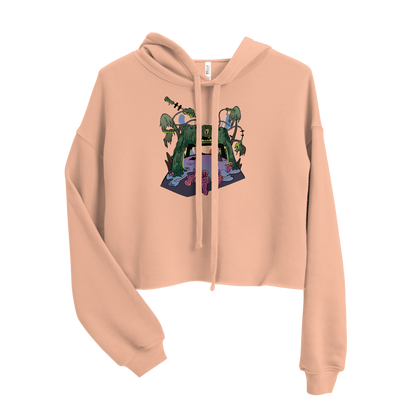 Swamp Ass Crop Hoodie